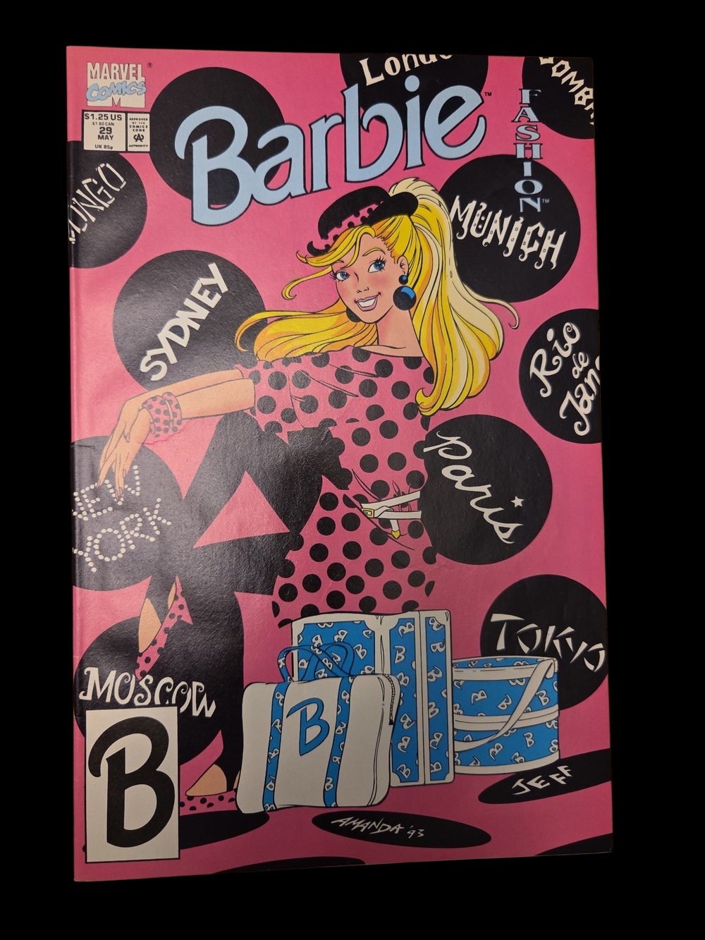 1993 Barbie Marvel Comics Volume 1 #29